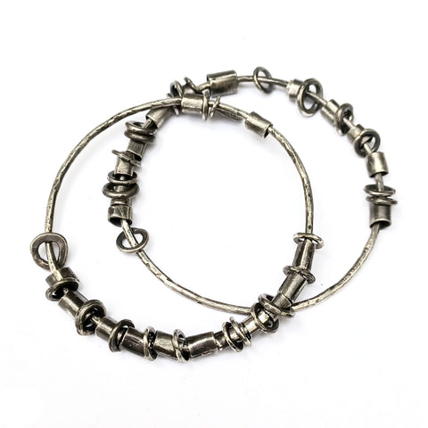 Iddo Silver Bangles