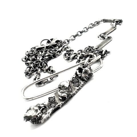 Boak Silver Necklace