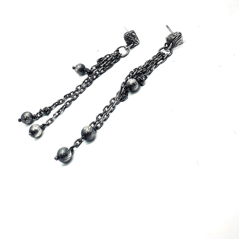 Gulpa Silver Earrings