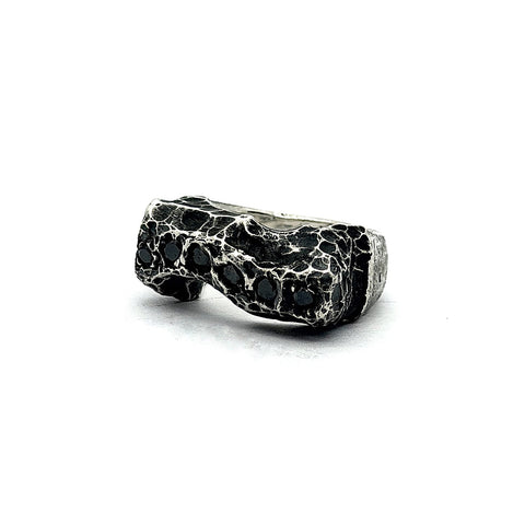 Basalt Silver Ring