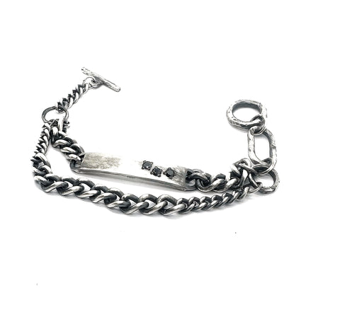 Dwel Silver Bracelet