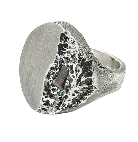 Abijha Silver Ring