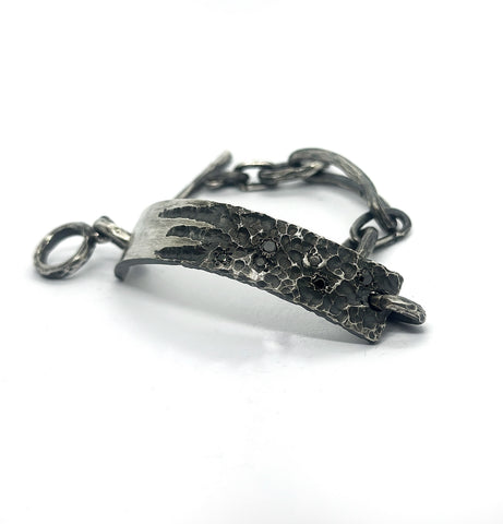 Anomalous Silver Bracelet