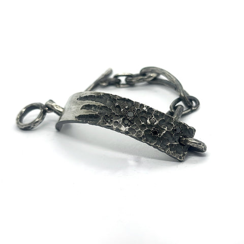 Anomalous Silver Bracelet