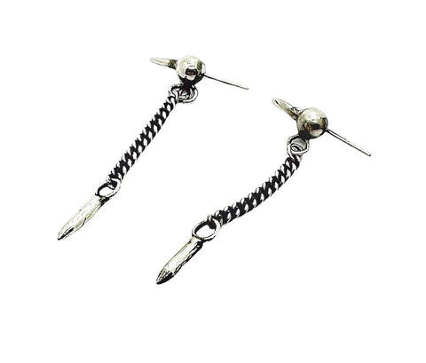 Nahor Silver Earrings