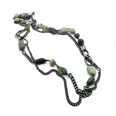 Idra Silver Necklace