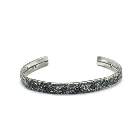 Architrave Silver Cuff Bracelet