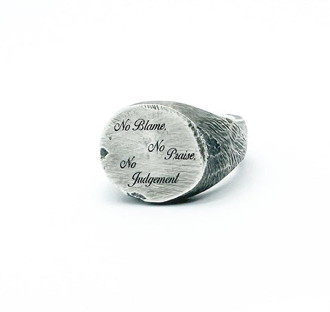 Korah Silver Ring