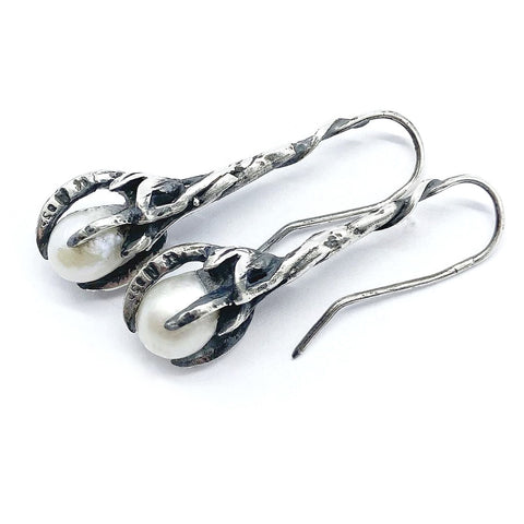 Punon Silver Earrings