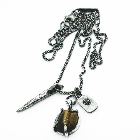 Yakov Silver Necklace