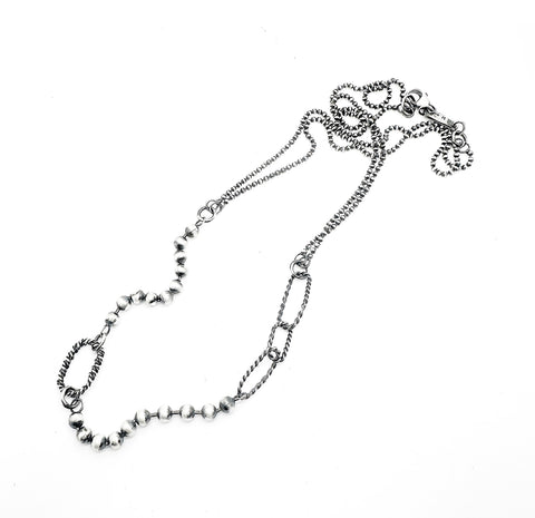 Wyatt Silver Necklace