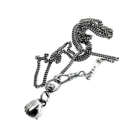 Rakal Silver Pendant Necklace