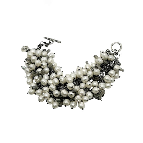 Ezek Silver Bracelet Freshwater Pearl