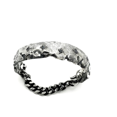Axion Silver Bracelet