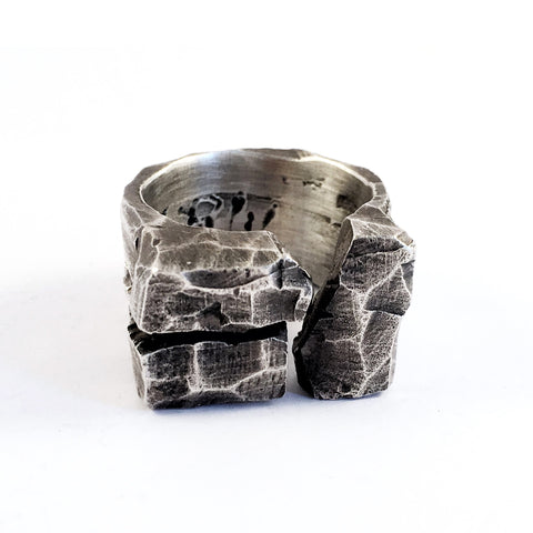 Raca Solid Silver Ring