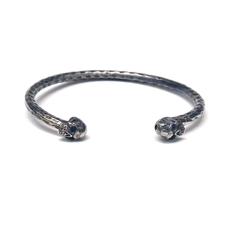 Calah Silver Cuff Bracelet