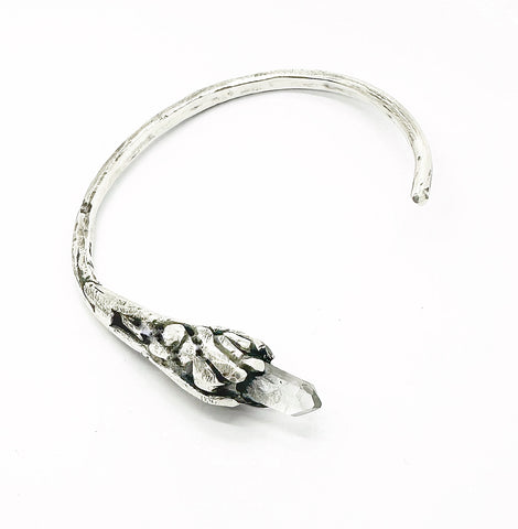 Galio Silver Cuff Bracelet