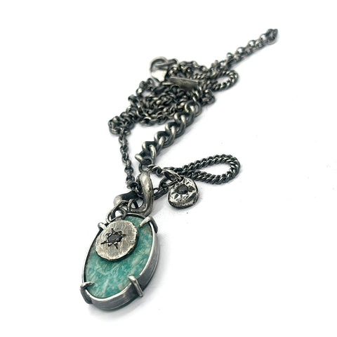 Exoskel Silver Necklace