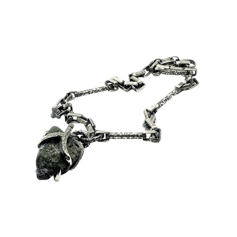 Antlia Silver Necklace