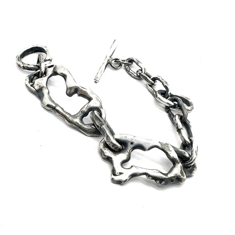 Atrum Silver Bracelet