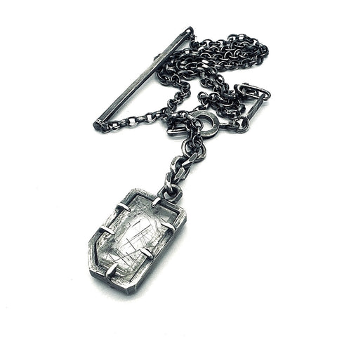 Anthur Silver Pendant Necklace