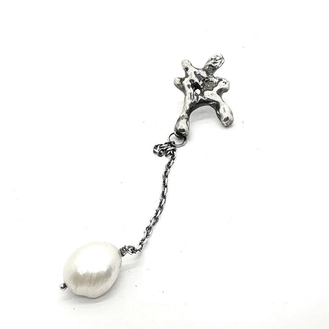 Cnidus Silver Earring