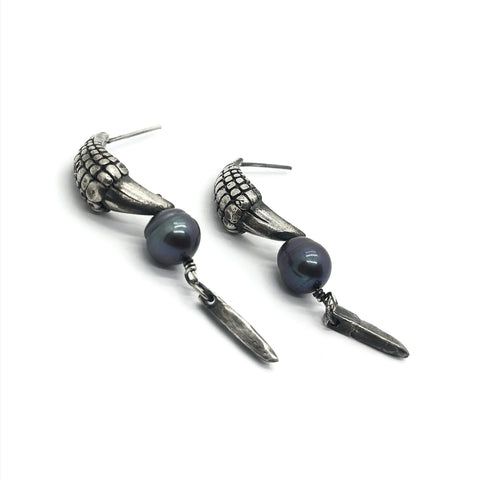Arcane Silver Earrings