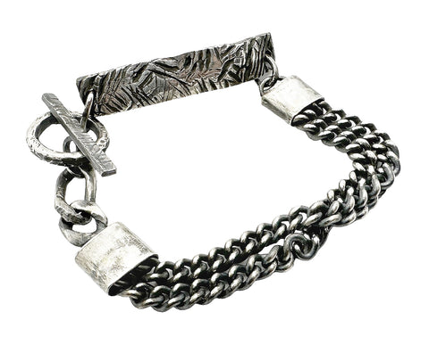 Ivar Solid Silver Bracelet
