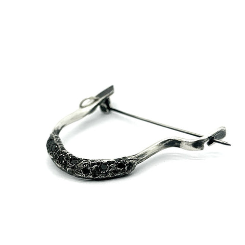 Auros Silver Brooch