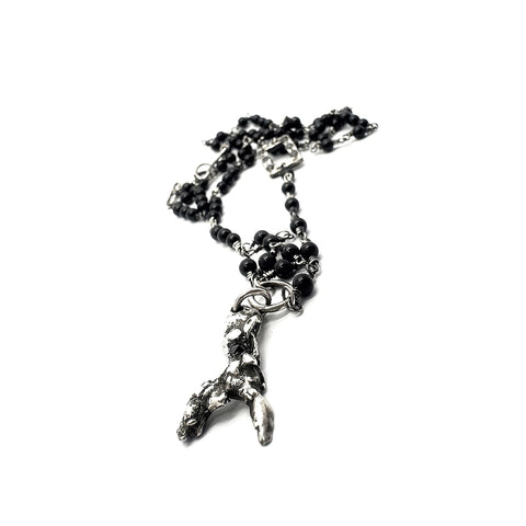 Cinder Silver Necklace