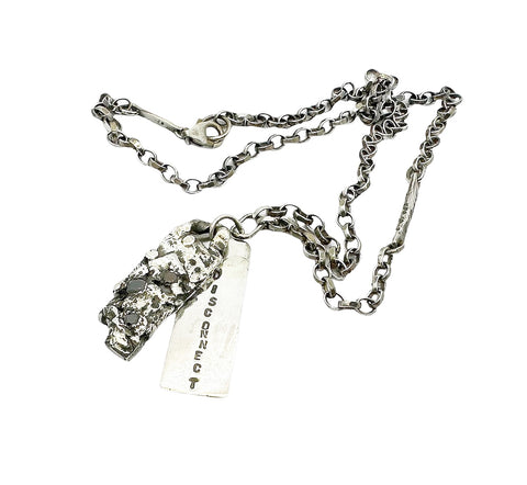 Nuru Silver Pendant Necklace