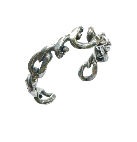 Accho Silver Cuff Bracelet