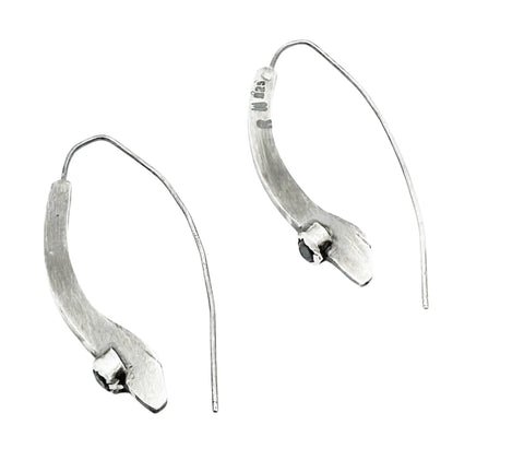 Aker Silver Earrings