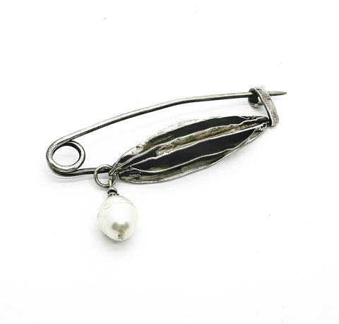 Carpus Silver Brooch