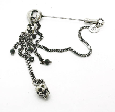 Bakura Silver Brooch