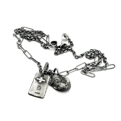 Azek Silver Necklace