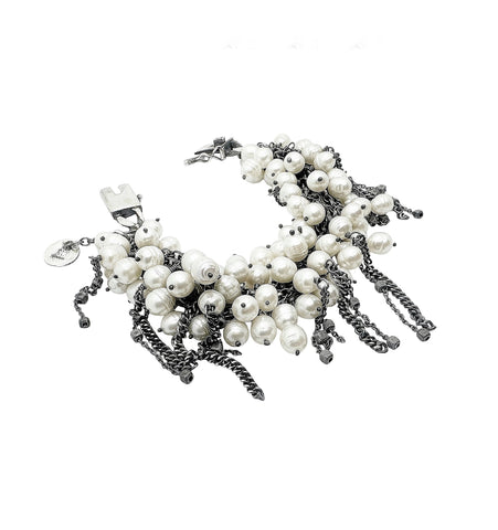 Boreal Silver Bracelet Freshwater Pearls