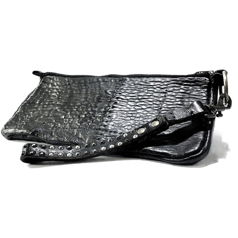 Bertil wristlet leather bag